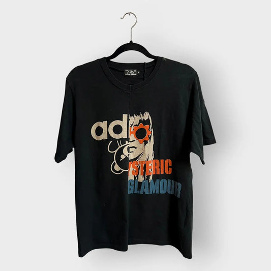 2010s Hysteric Glamour Girl & Bear Half and Half Tee