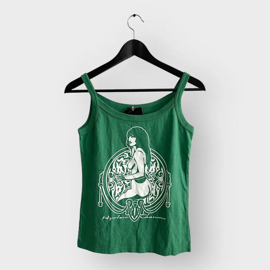 1990s Hysteric Glamour Exotic Nude Girl Tank Top