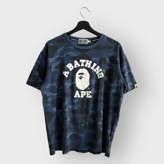 Bape 1st Color Camo College Tee