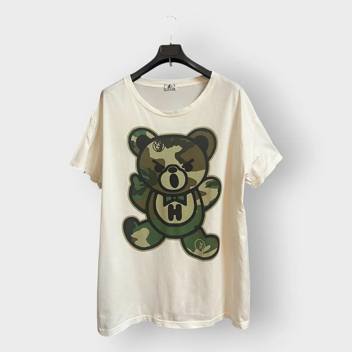 2010s Hysteric Glamour Camo Bear Tee