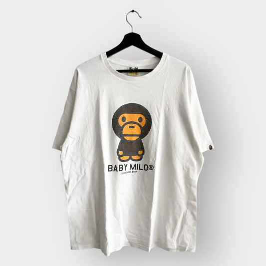 2000s Bape Jumbo Baby Milo Logo Tee