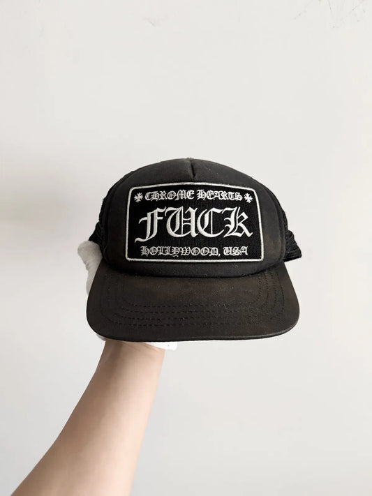 Chrome Hearts Perfect Fade “Fuck” Hat