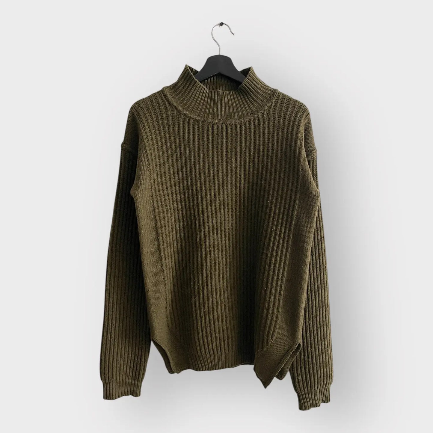 FW18 Rick Owens Sisyphus Turtleneck Wool Knit Sweater