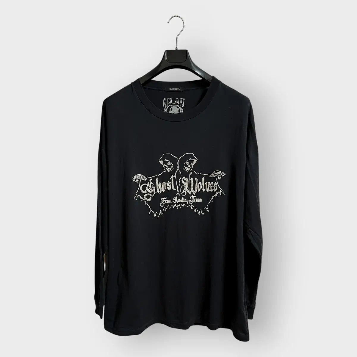 2010s Hysteric Glamour Ghost Wolves Embroidered Tee