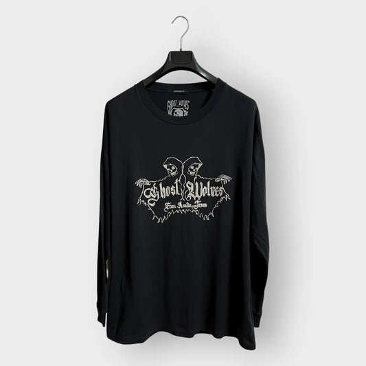 2010s Hysteric Glamour Ghost Wolves Embroidered Tee