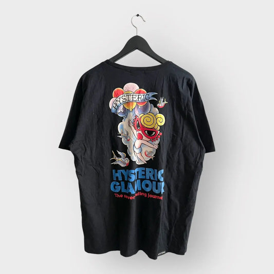 1990s Hysteric Glamour Flying Baby Star Pocket Tee