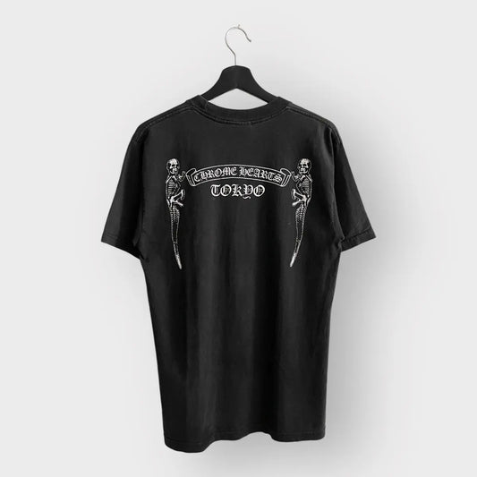 2000s Chrome Hearts Foti Tokyo Horseshoe Pocket Tee