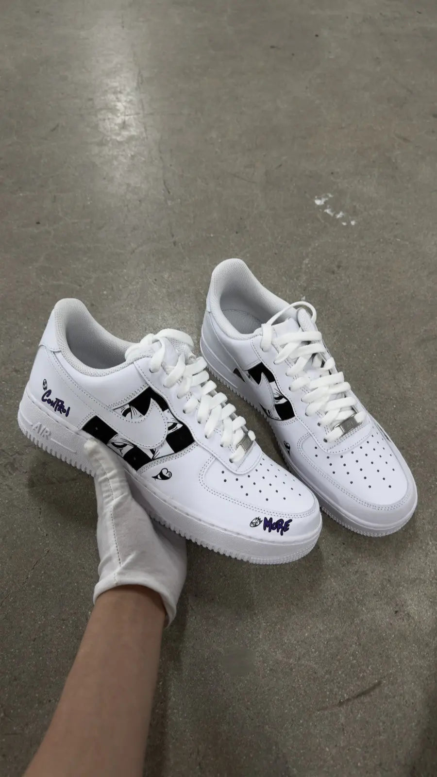 Chrome Hearts x Matty Boy Nike Air Force 1 Low White
