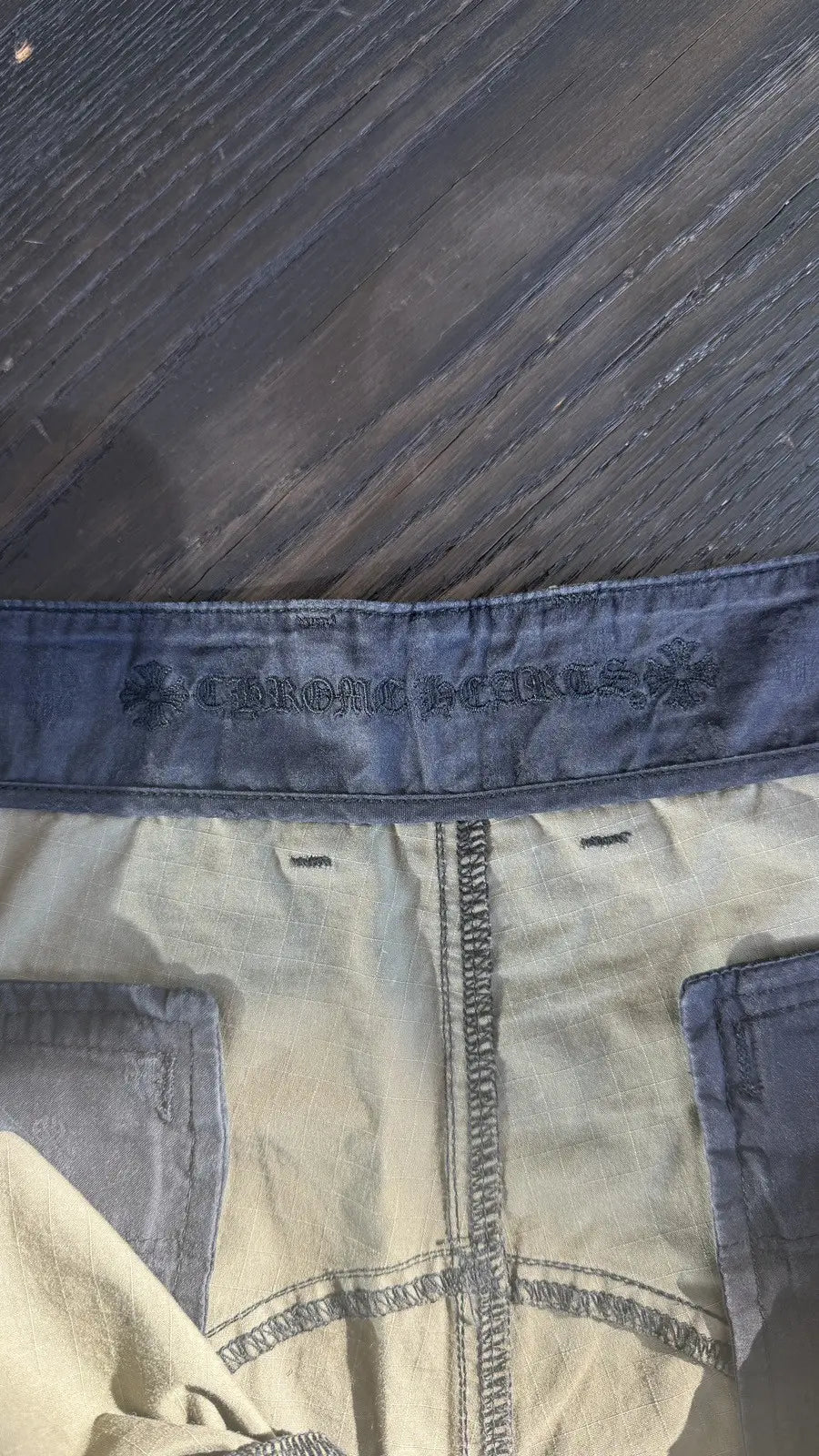 Chrome Hearts Cargo CH Cross Patch Camouflage Shorts Chrome Hearts