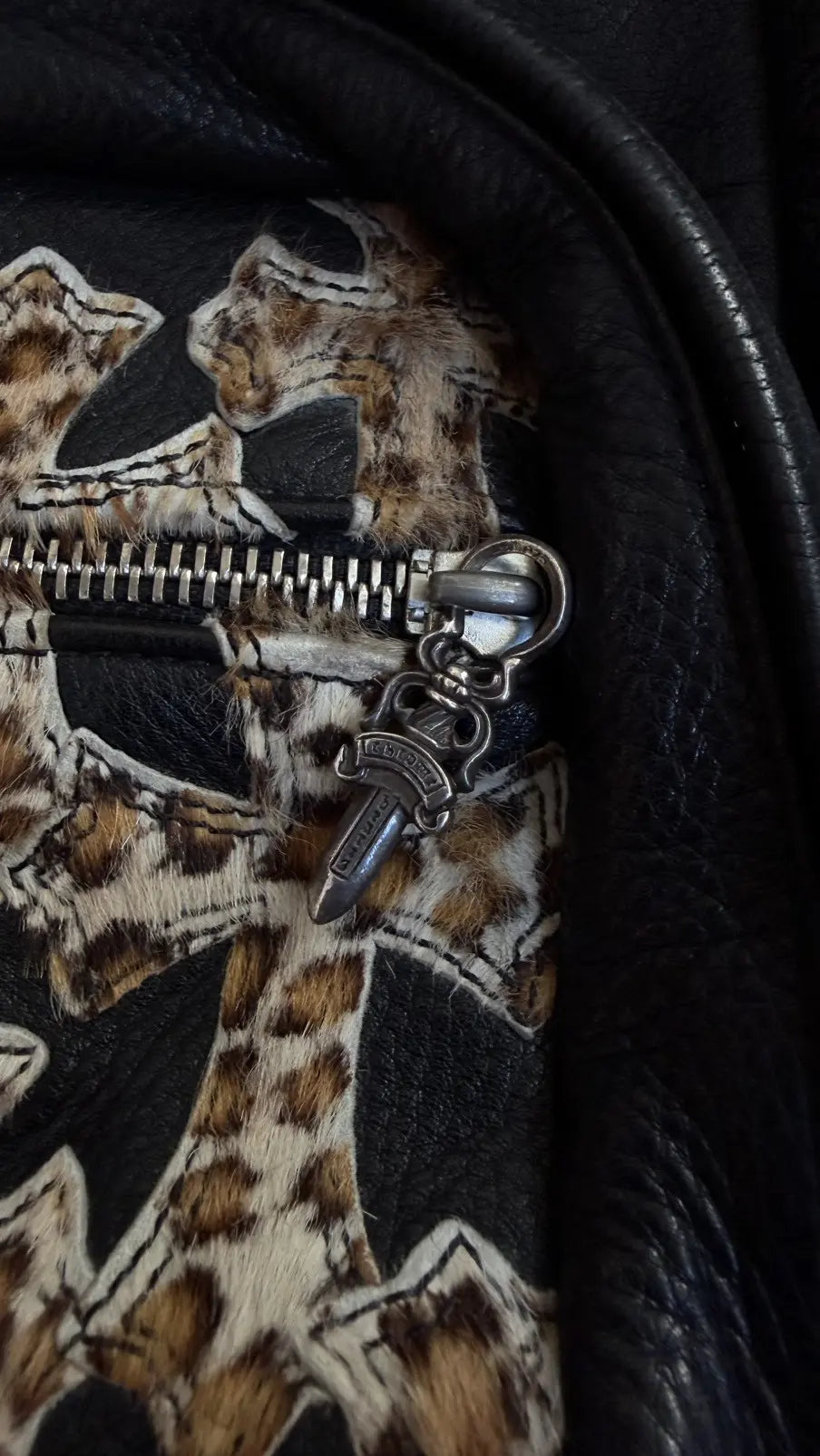 Chrome Hearts Cheetah Patch 7th Grade Backpack