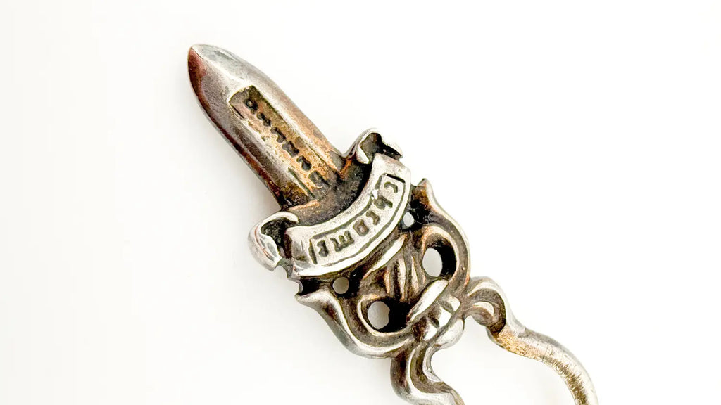 Chrome Hearts Necklace Dagger Zip Pendant Charm