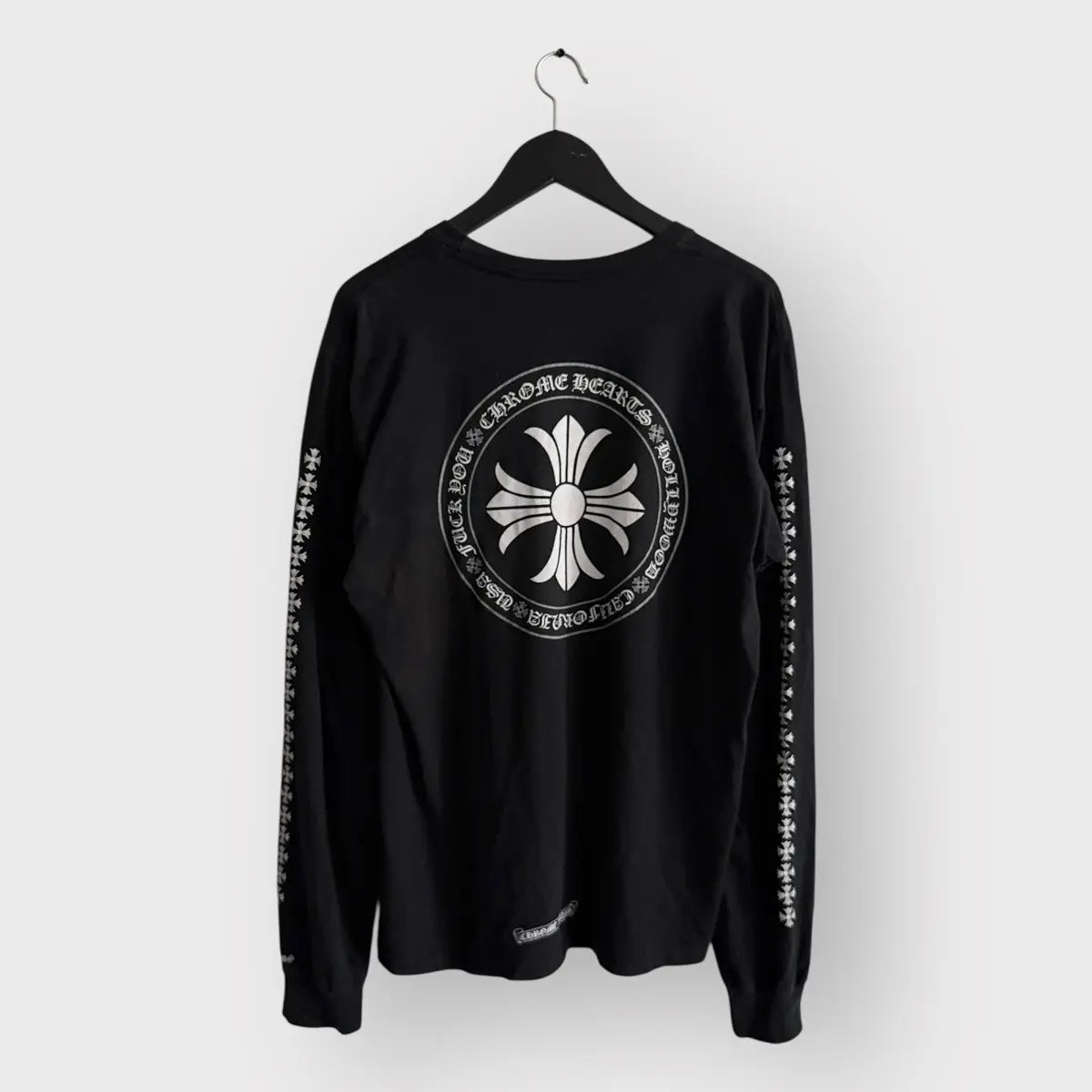 Chrome Hearts Seal Plus Cross Logo LS Tee