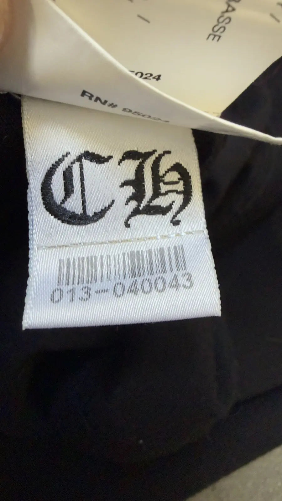 Chrome Hearts Staff Purple Lettering Longsleeves