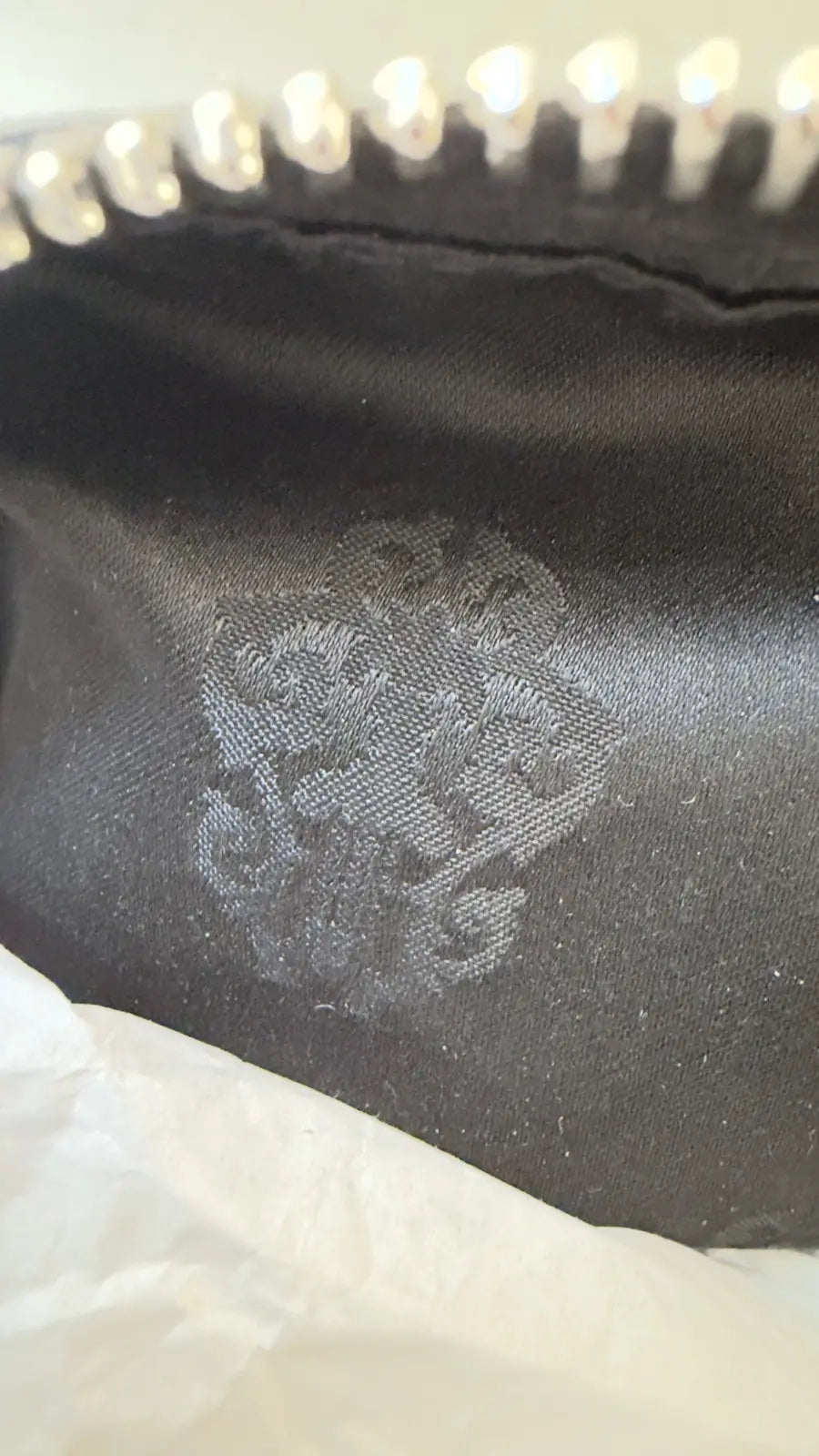 Chrome Hearts Nylon Tonal Monogram Cross Bag