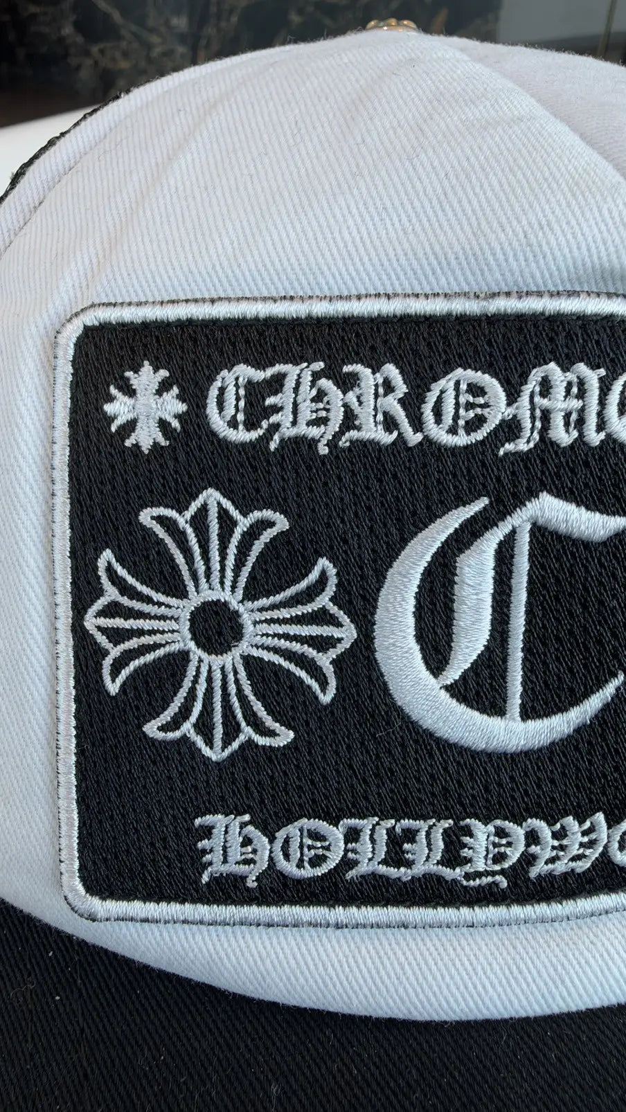 Chrome Hearts CH Hollywood Trucker Hat Chrome Hearts