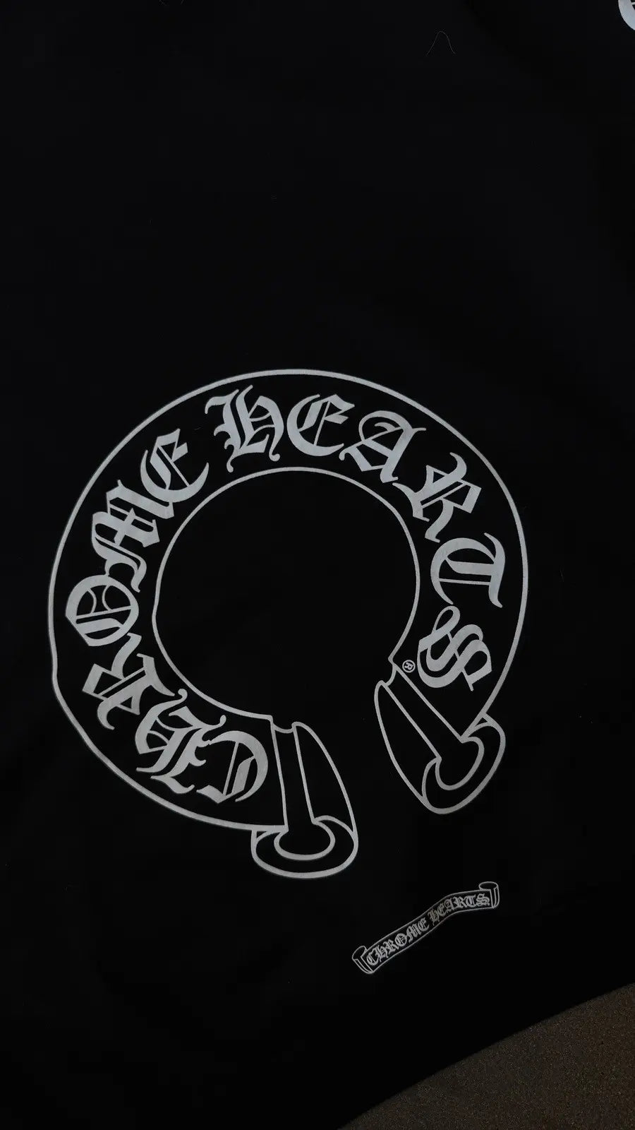 Chrome Hearts Horseshoe Floral Matty Boy Hoodie Black