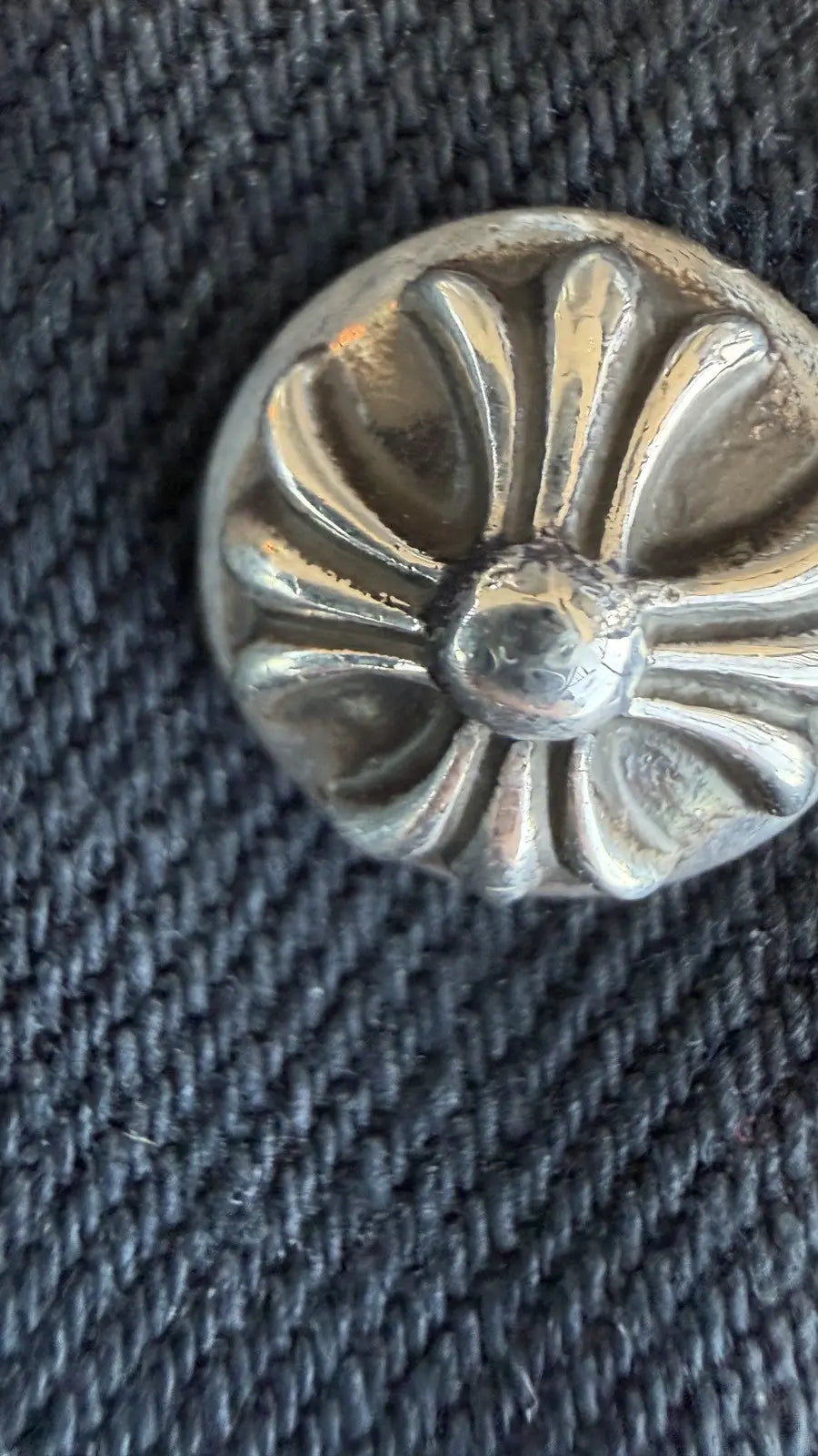 Chrome Hearts "KS" Cropped Jeans Size 34 Chrome Hearts