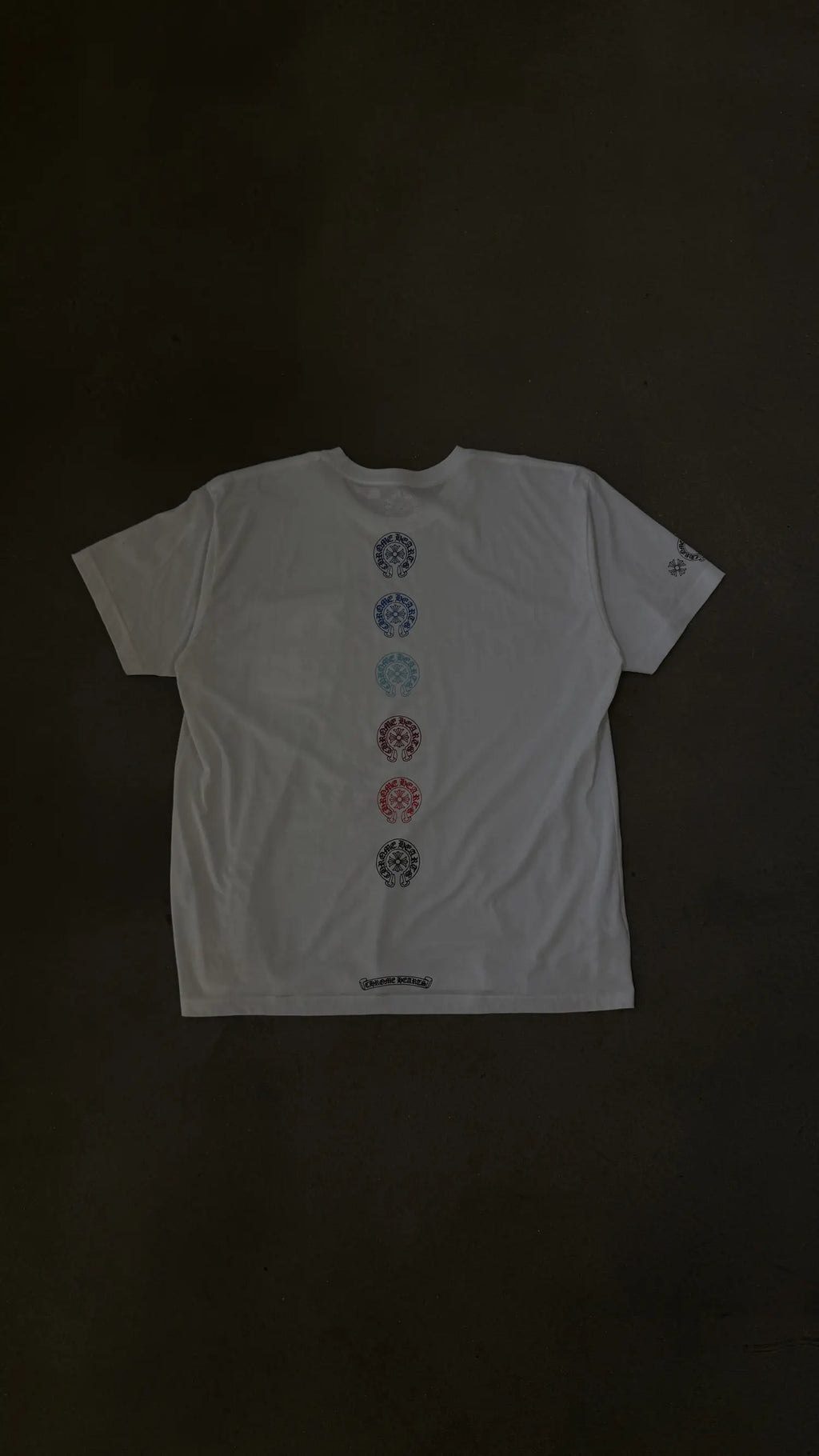 Chrome Hearts Tee White Multi Logo