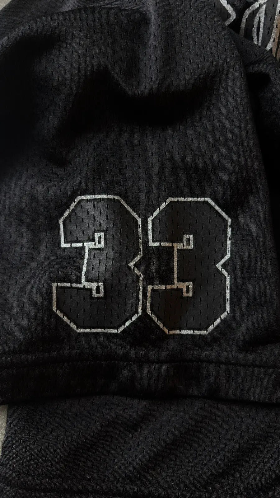 Chrome Hearts Black Mesh Jersey