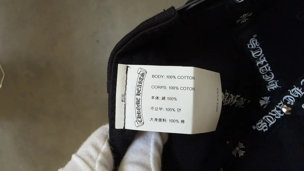 Chrome Hearts RS3 Denim Baseball Hat