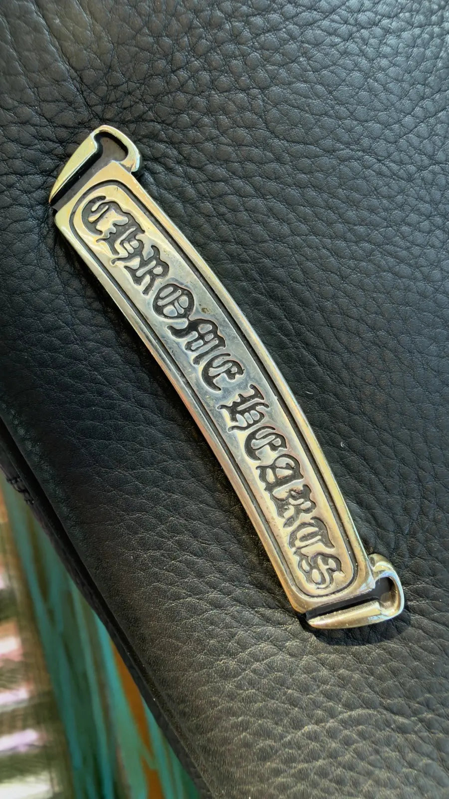 Chrome Hearts Leather Chicken Nugget Dagger Bag Chrome Hearts