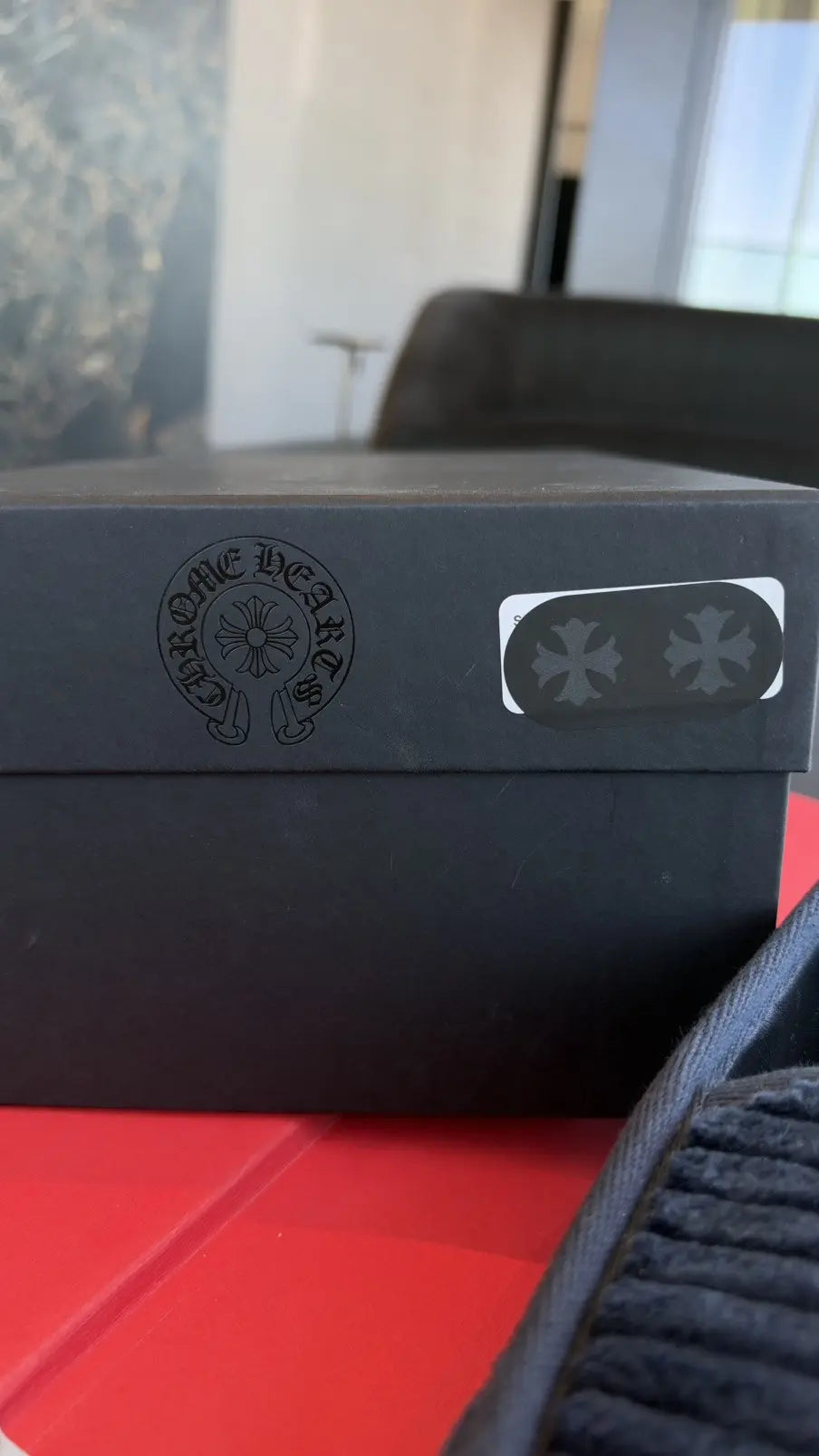 Chrome Hearts Dagger Corduroy Loafers Size 44 Chrome Hearts