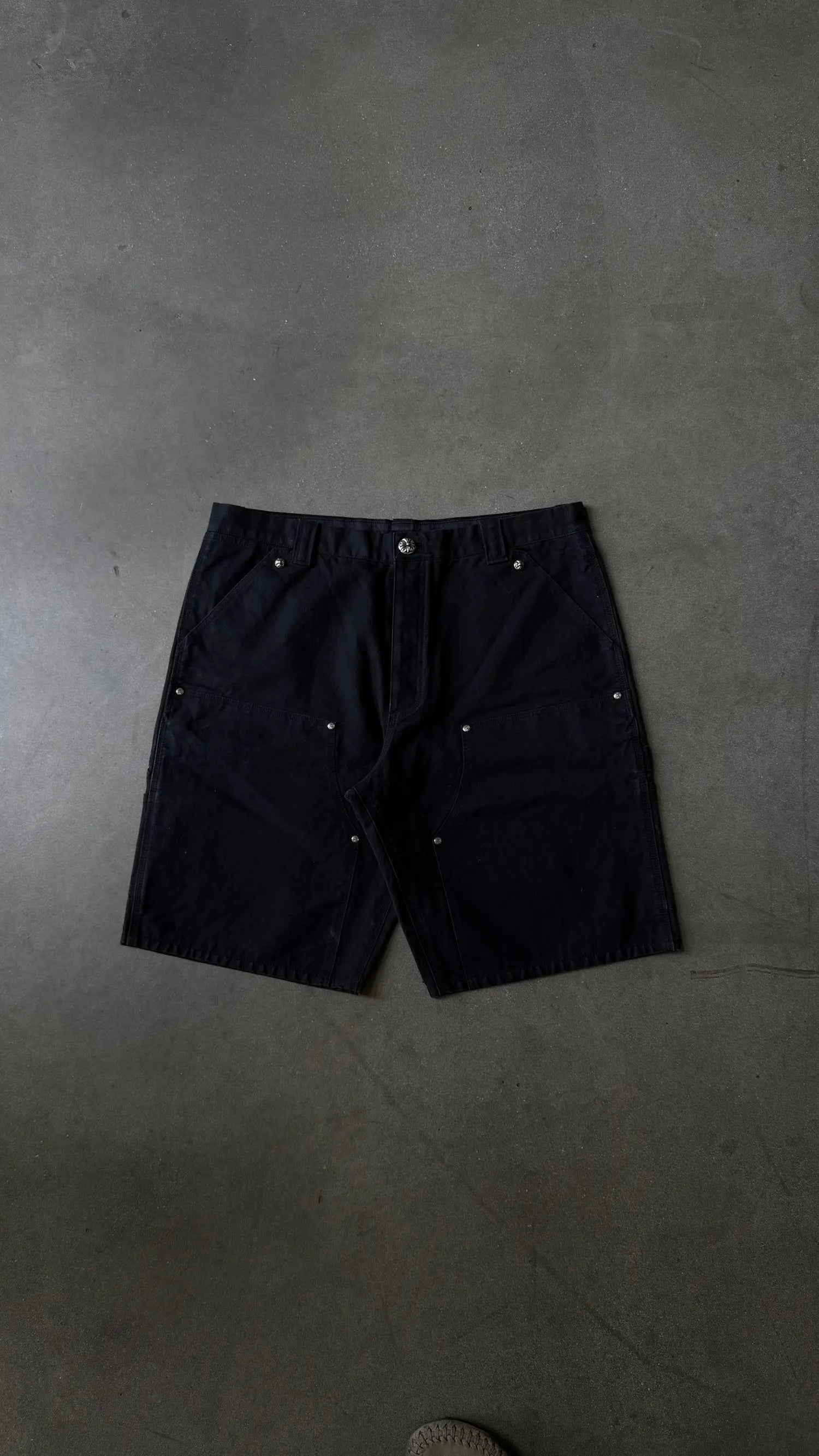 Chrome Hearts Flooded Back Patches Carpenter Pants