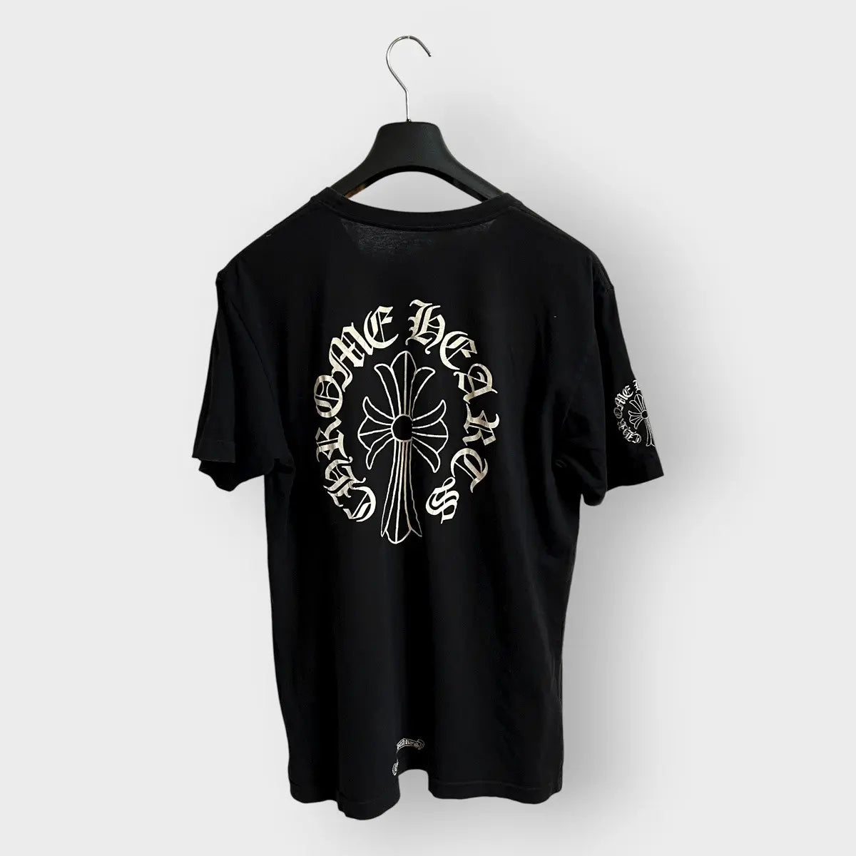 2010s Chrome Hearts Jumbo Horseshoe Neck Logo Tee