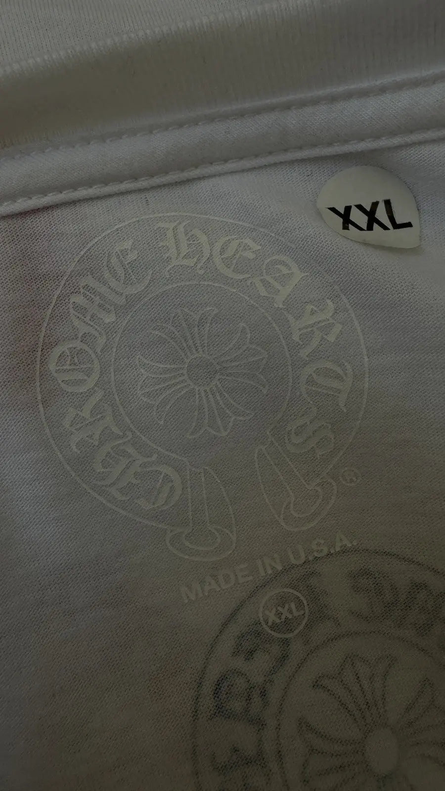 Chrome Hearts Tee White Multi Logo