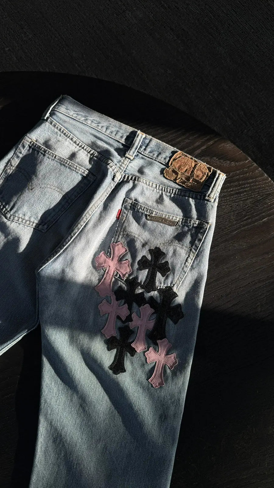 Chrome Hearts x Levi's Cross Patch Jeans Size 29 Chrome Hearts