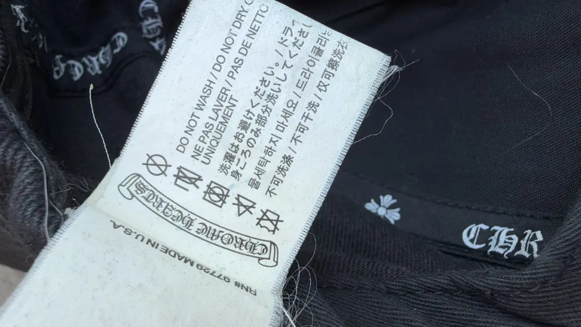 Chrome Hearts Horseshoe Cross Baseball Hat Chrome Hearts