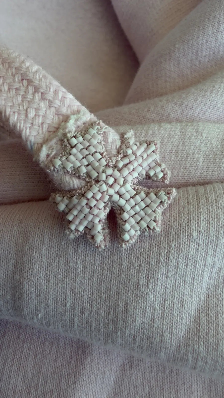 Chrome Hearts Pink Vine Dagger Beaded Hoodie Chrome Hearts