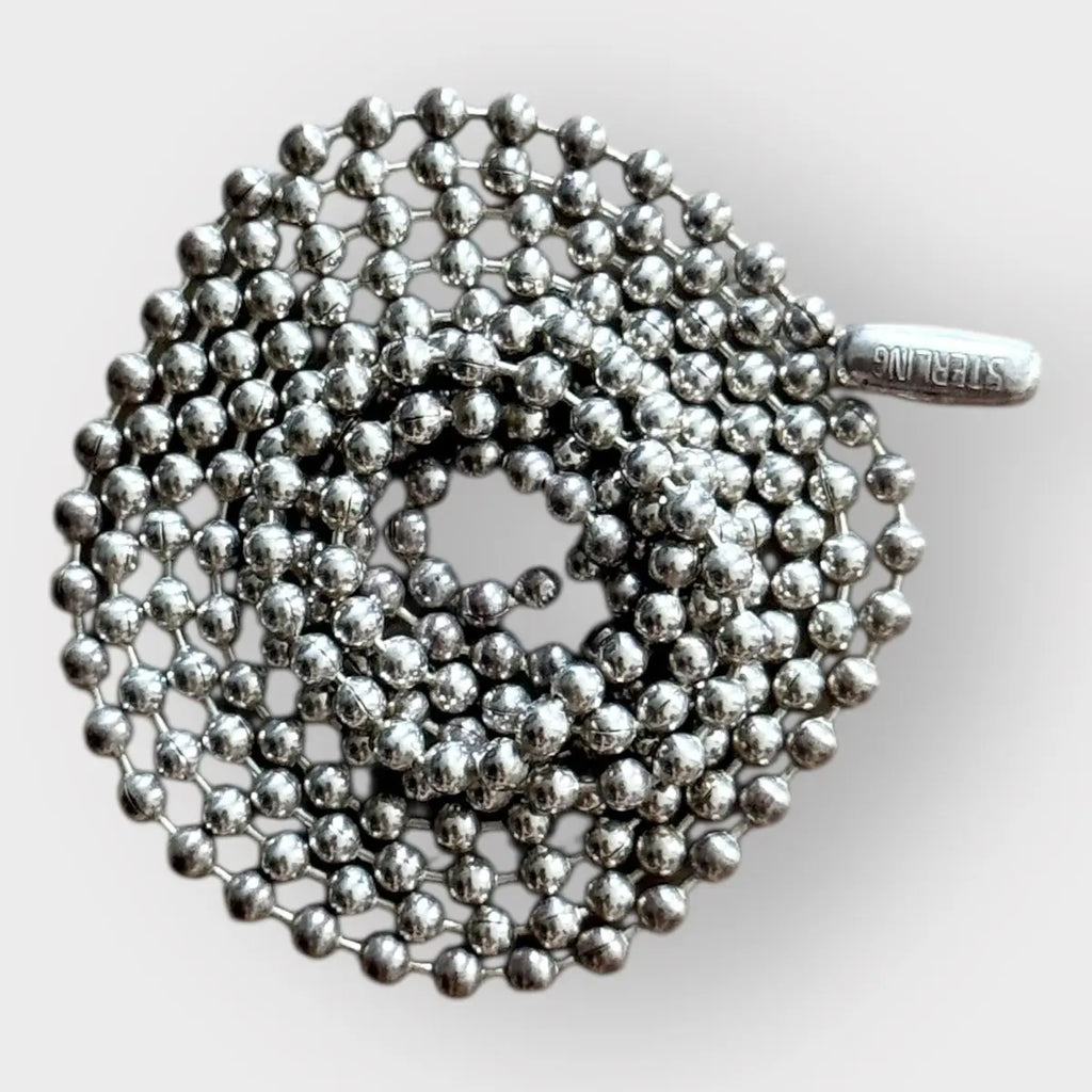 Chrome Hearts Ball Chain 30 Inch (Two in a Bundle)