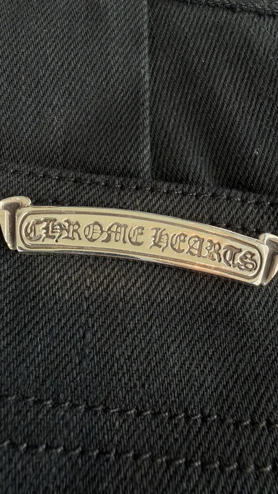Chrome Hearts "KS Cutoff" Denim Shorts Size 33 Chrome Hearts