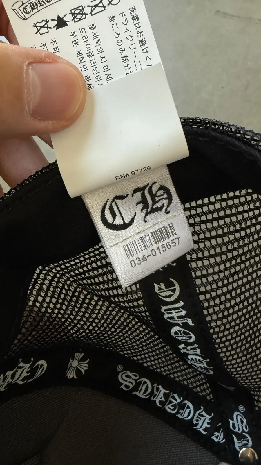 Chrome Hearts Las Vegas Exclusive Trucker Hat