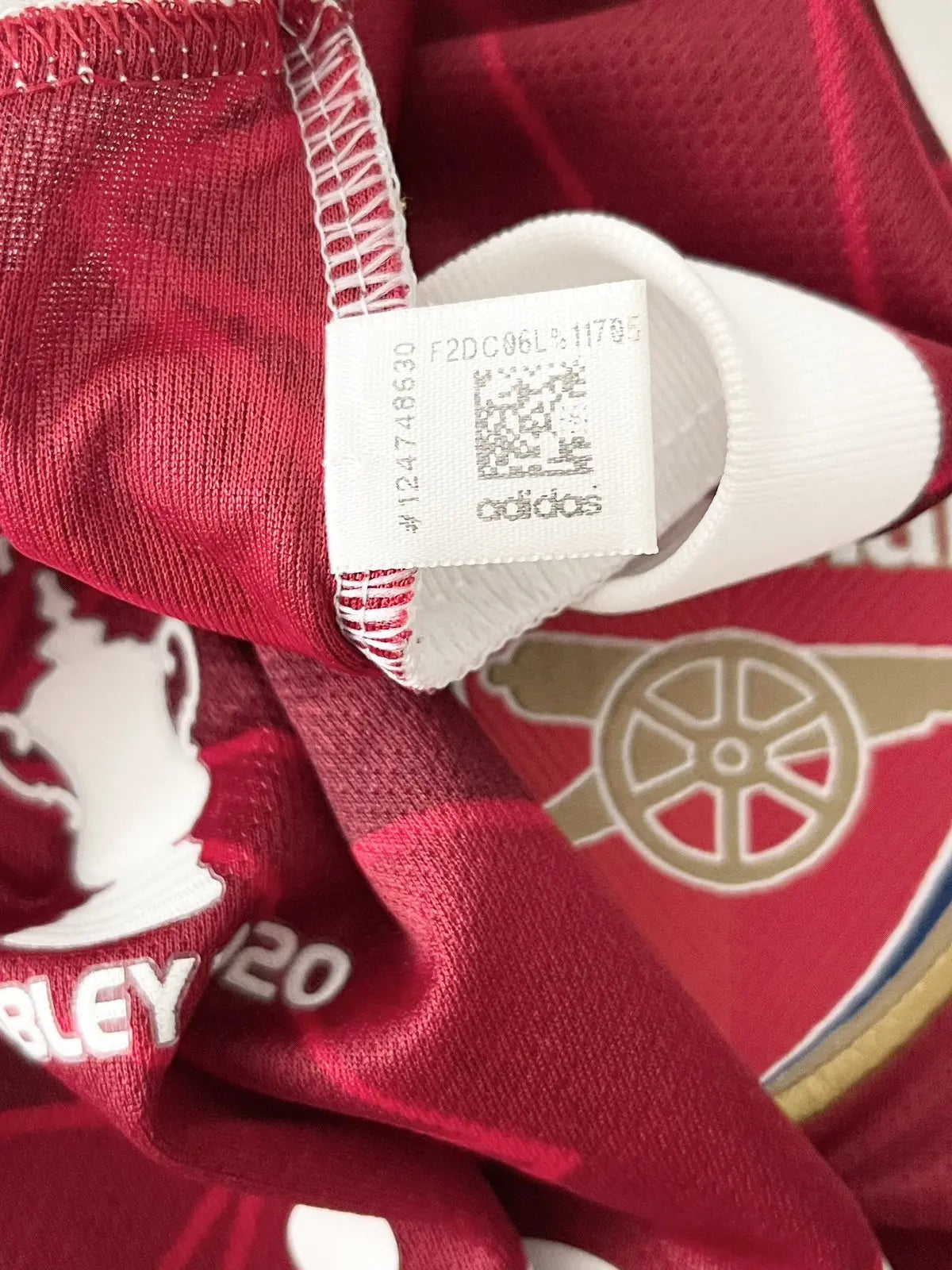 2020-22 Arsenal ‘FA CUP’ Final Home Jersey