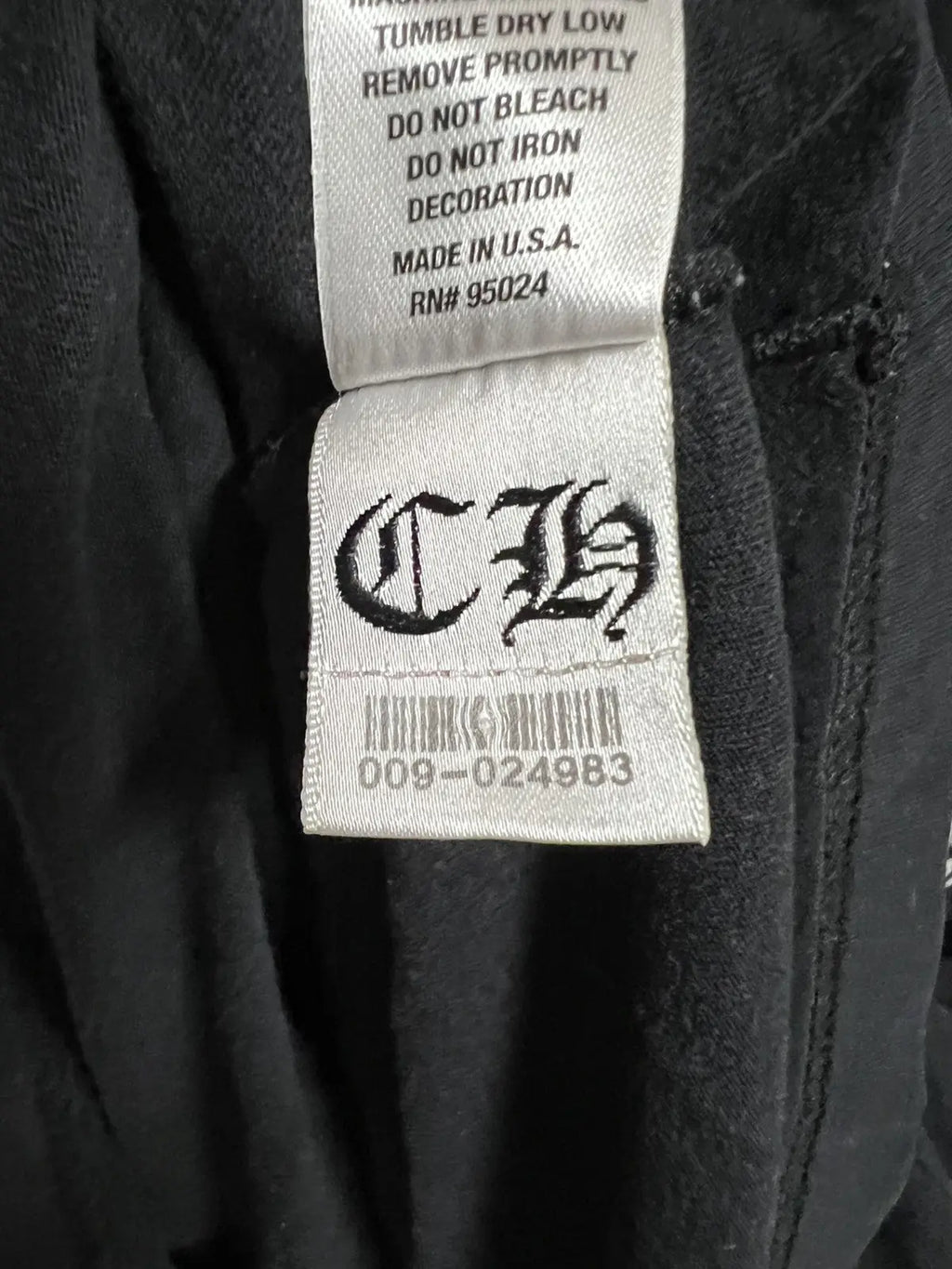 Chrome Hearts Triple Cross Horseshoe T-Shirt Black