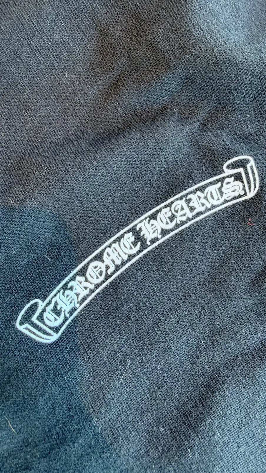 Chrome Hearts Scroll Logo Crewneck Sweatshirt Size M Chrome Hearts