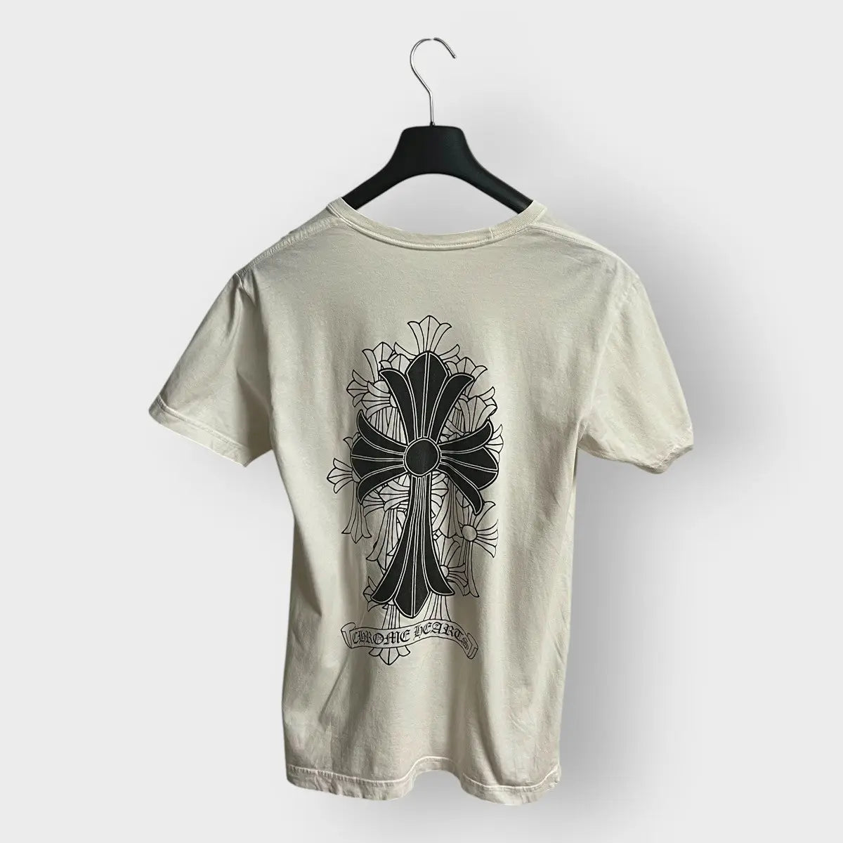 Chrome Hearts Multi Crosses Scroll Logo Pocket Tee