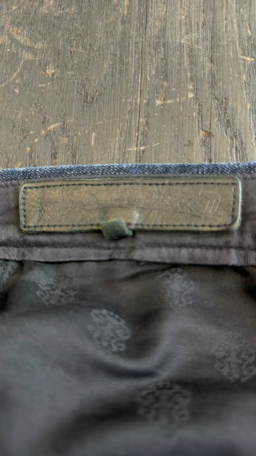 Chrome Hearts Cross Patch Denim Jeans Chrome Hearts