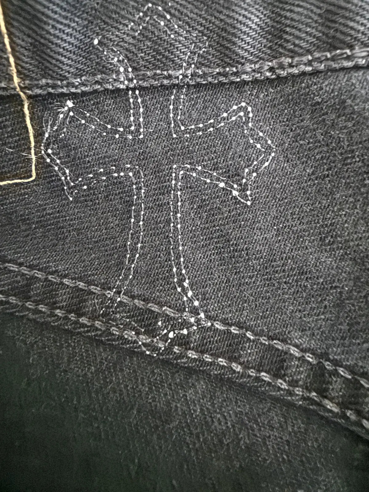 Chrome Hearts Miami Exclu. Pink Patch Levis Jeans