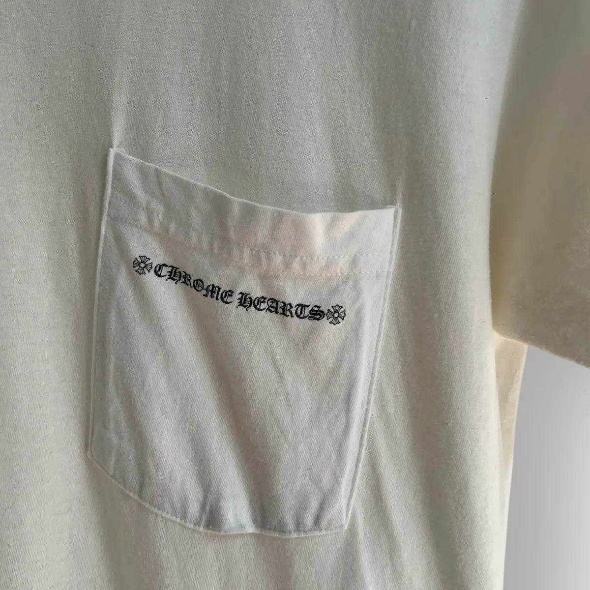 Chrome Hearts Fuck You T Bar Sleeve Pocket Tee