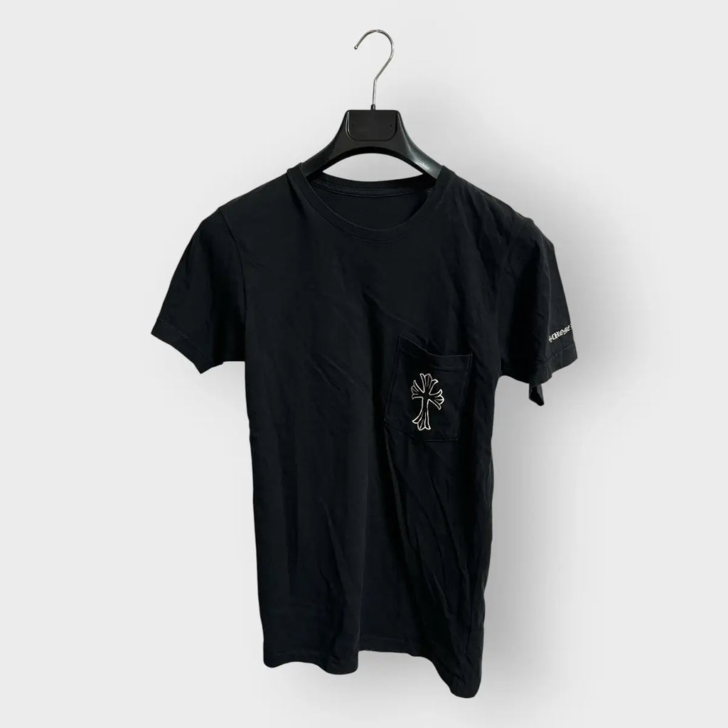 2010s Chrome Hearts Triple Cross Scroll Logo Tee