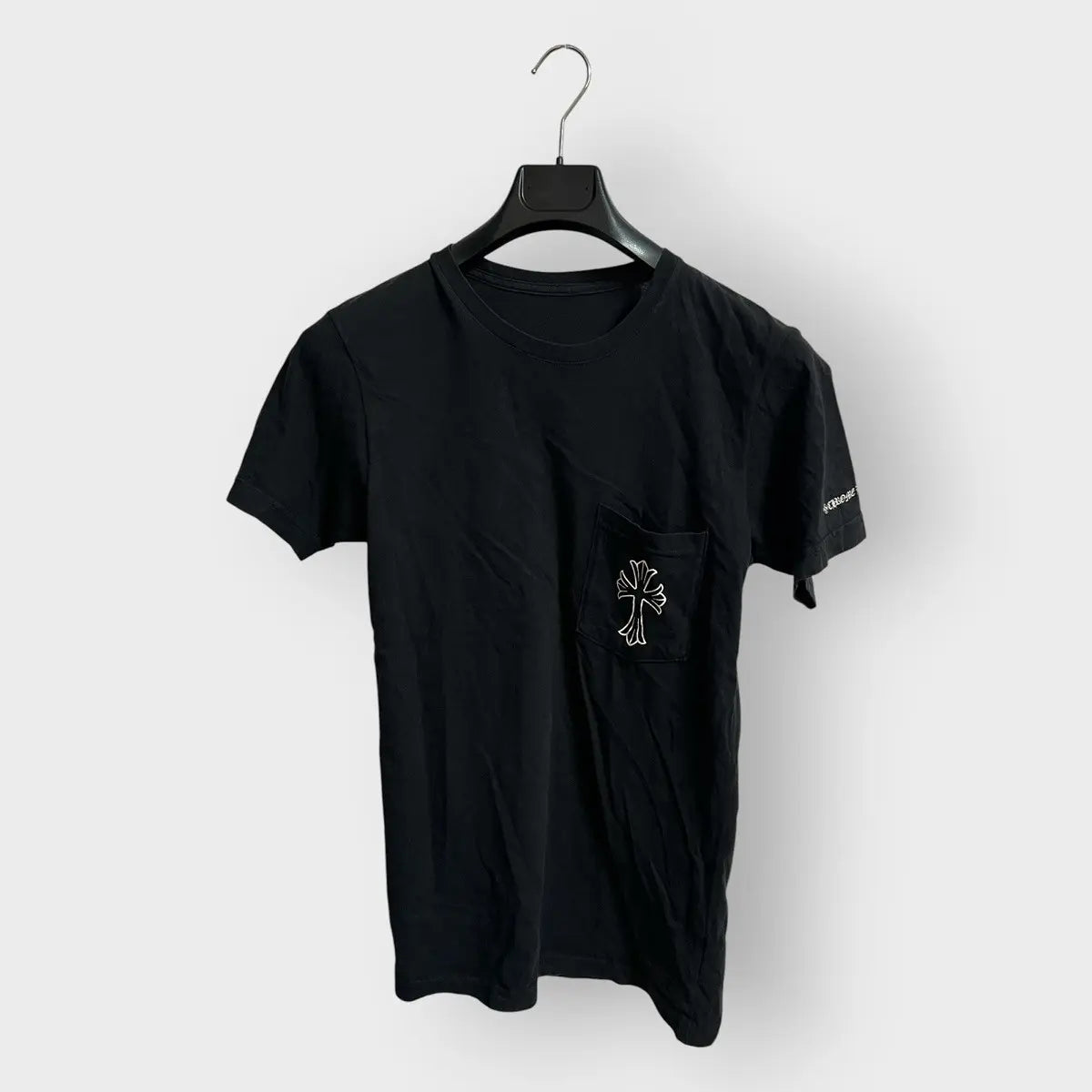 2010s Chrome Hearts Triple Cross Scroll Logo Tee