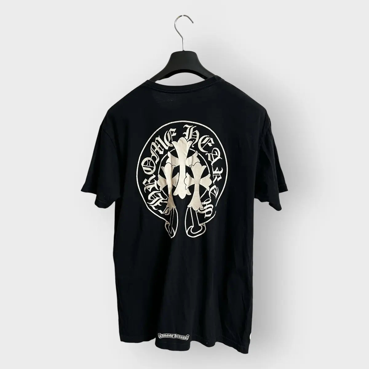 Chrome Hearts Triple Cross Horseshoe T-Shirt Black