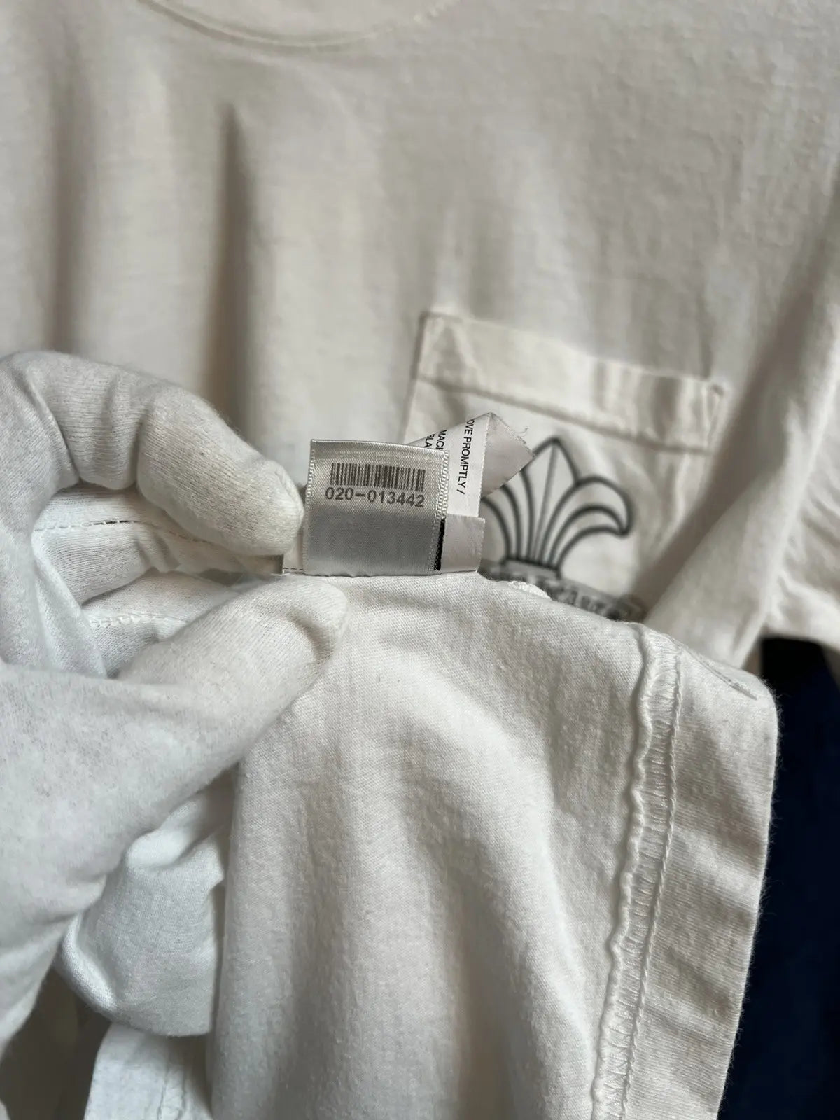 Chrome Hearts Monogram Dagger Scroll Logo Pocket Tee