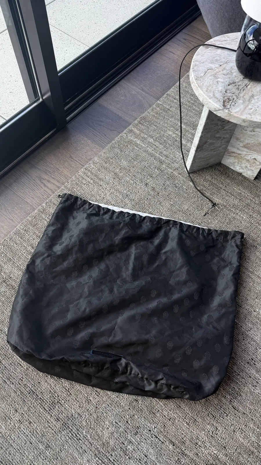 Chrome Hearts Patch Lyon Dagger Suede Weekend Bag Chrome Hearts