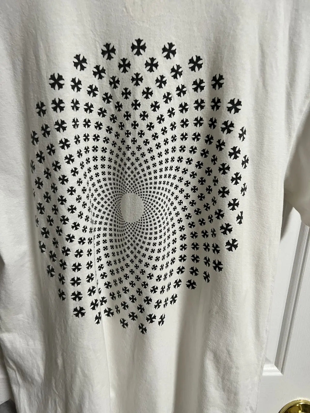 Chrome Hearts Drone Crosses T-Shirt White