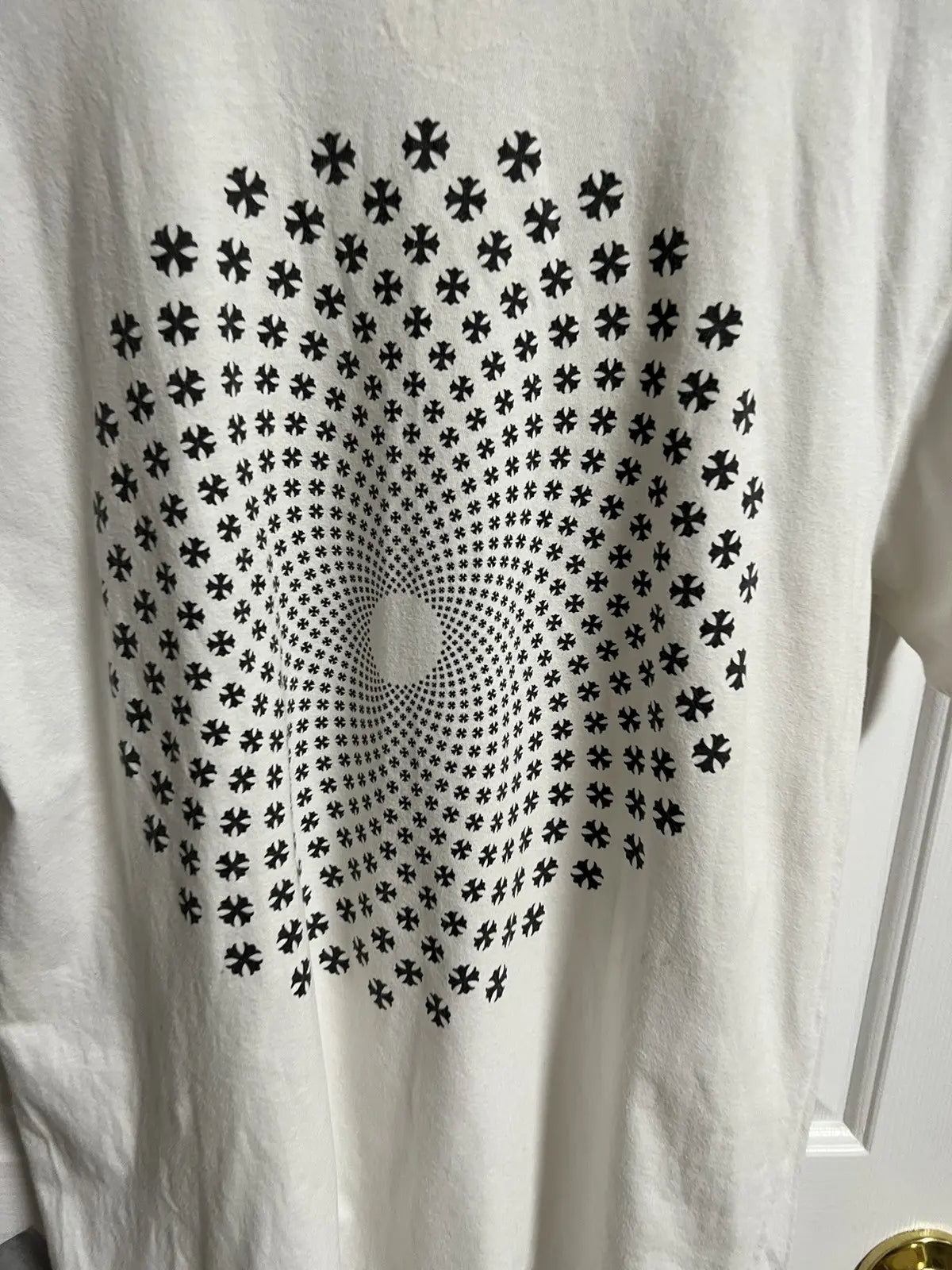Chrome Hearts Drone Crosses T-Shirt White