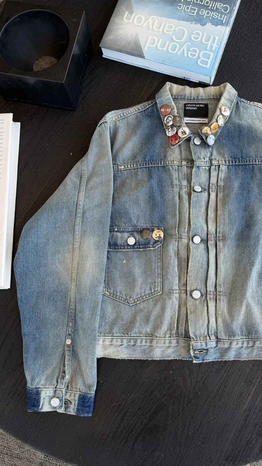ENFANTS RICHES DÉPRIMÉS Pins Type-VII Denim Jacket Enfants Riches Déprimés